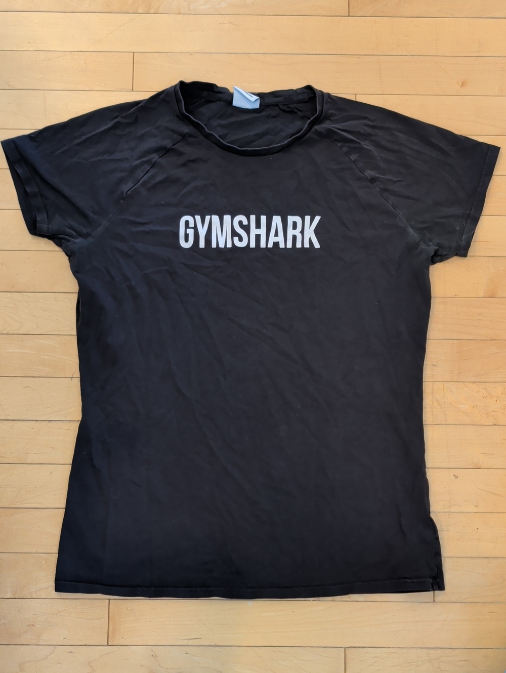 Gymshark Men's Black‎ Short Sleeve Logo Tee Apollo T-Shirt